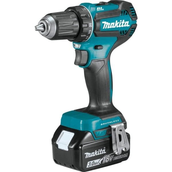 Makita XFD131 18V LXT® Lithium‑Ion Brushless Cordless 1/2" Driver‑Drill Kit (3.0Ah)