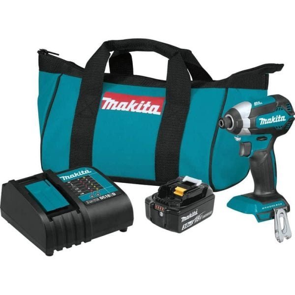 Makita XFD131 18V LXT® Lithium‑Ion Brushless Cordless 1/2" Driver‑Drill Kit (3.0Ah) - Image 5