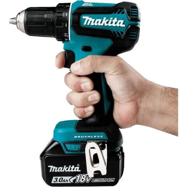 Makita XFD131 18V LXT® Lithium‑Ion Brushless Cordless 1/2" Driver‑Drill Kit (3.0Ah) - Image 6