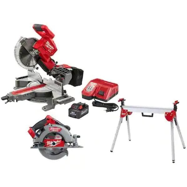 Milwaukee 2734-20 M18 FUEL™ 10" Dual Bevel Sliding Compound Miter Saw - Image 5