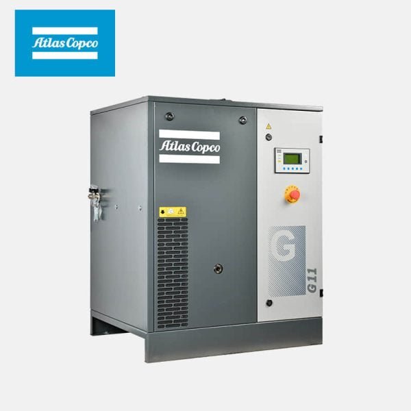 Atlas Copco G11 Oil-injected Rotary Screw Air Compressor 11kW Pack Model