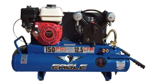 10-Gallon Portable Gas Wheelbarrow Air Compressor by Eagle Compressor