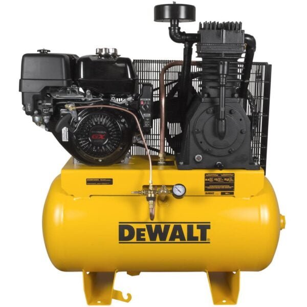 DEWALT 30-Gallon 175-PSI Gas-Powered Horizontal Air Compressor