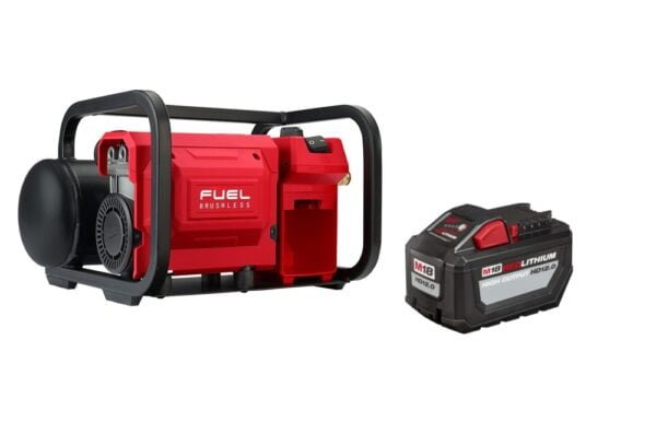 M18 FUEL 2 Gallon Air Compressor with M18 12.0Ah Battery Pack - Milwaukee