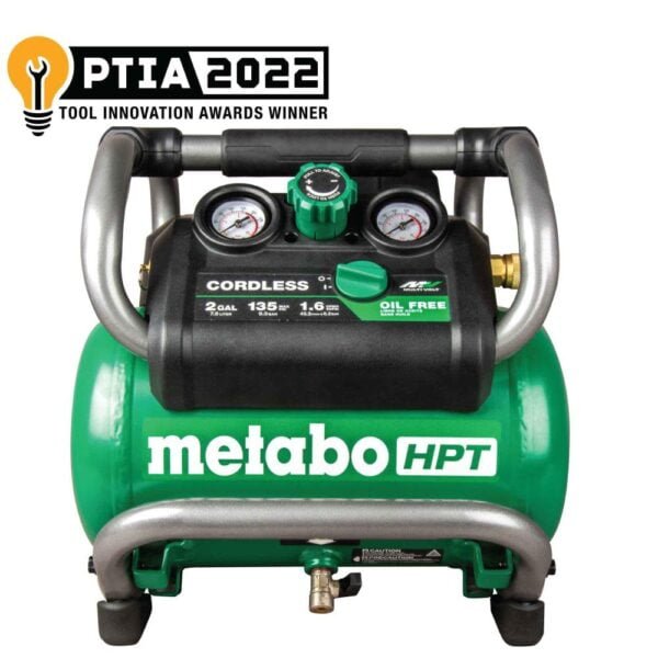 Metabo HPT 36V MultiVolt Cordless 2 Gallon Air Compressor