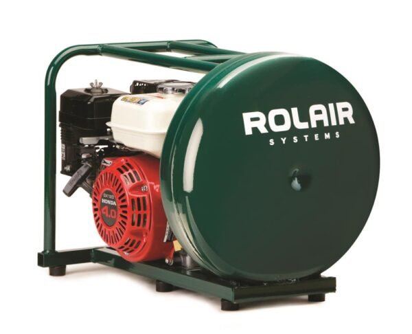 Rolair 4HP Honda-Powered 4.6CFM@90PSI 4.5-Gallon Vertical Pancake Tank Air Compressor